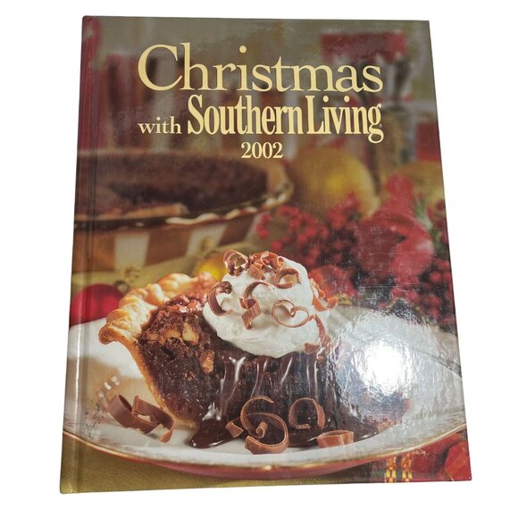 Christmas Cookbook Southern Living Recipes 2002 Hardcover Vintage Annual Edition - Picture 1 of 9